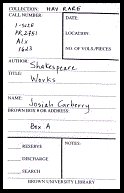 Call Slip