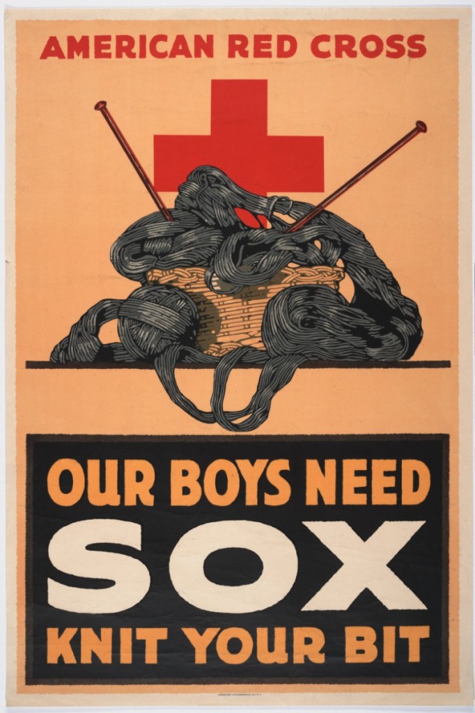 Our boys need sox - knit your bit : American Red Cross. 1914-1918. Prints, Drawings, and Watercolors from the Anne S.K. Brown Military Collection.