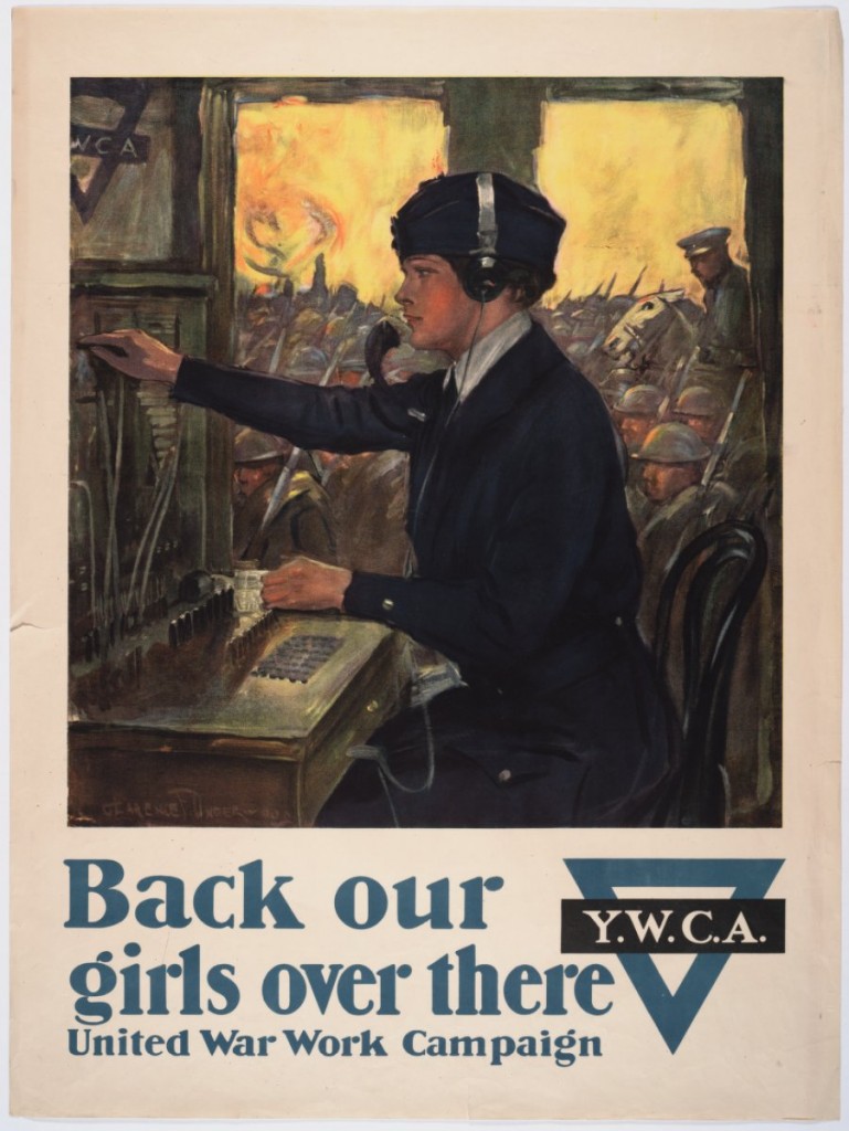 Back our girls over there. Prints, Drawings, and Wayercolors from the Anne S.K. Brown Military Collection