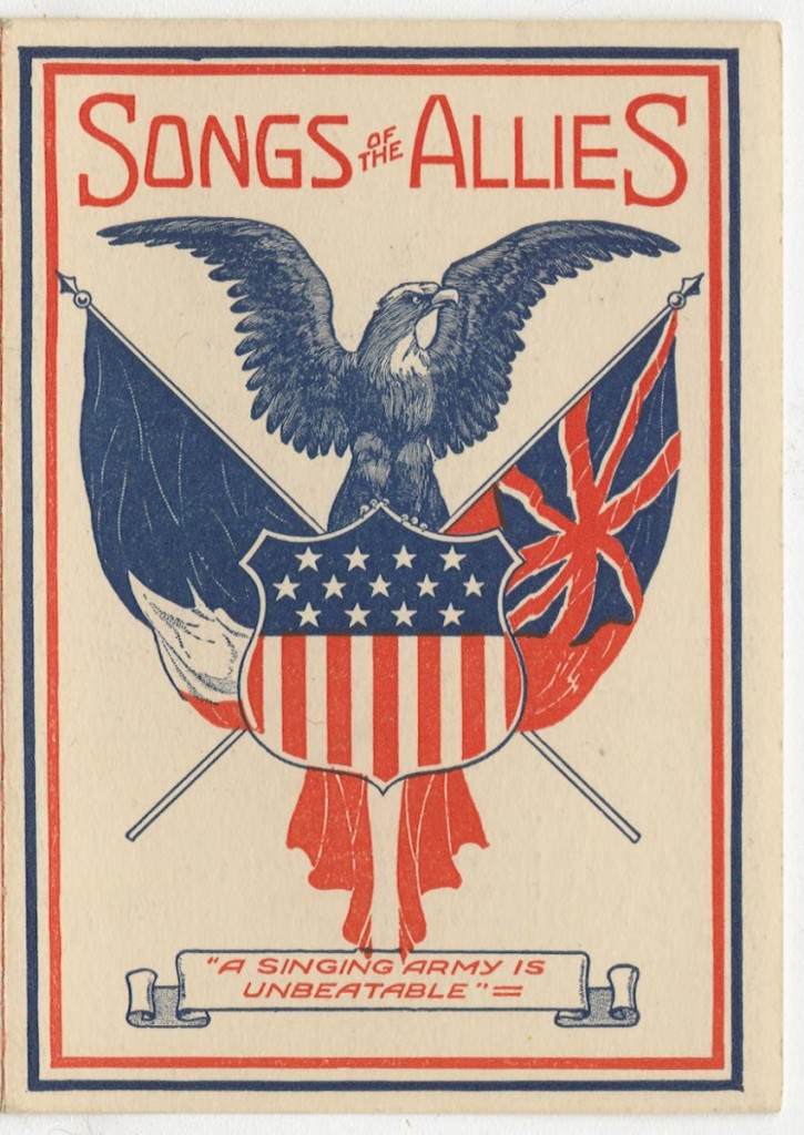 Songs of the Allies: A singing army is unbeatable. Harris Broadsides