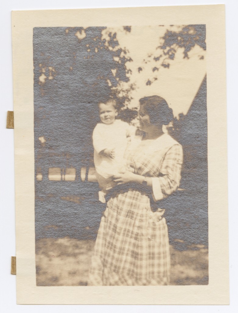 Albert Whitman Sweet, Jr. on his first birthday Sept. 9, 1918. BUA. MS-IUF-W1. H.E. Walters Papers.