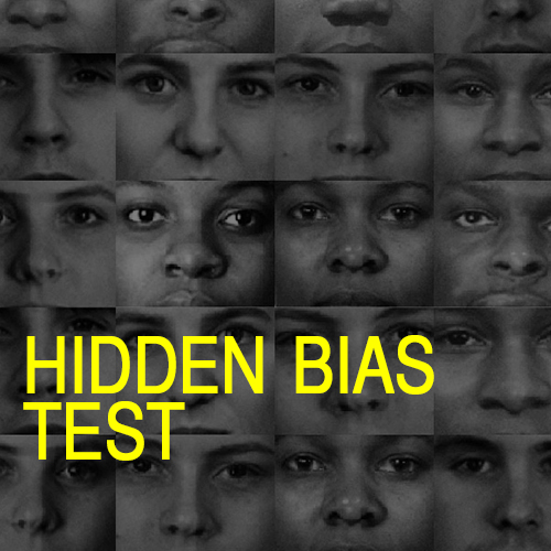 Faces from hidden bias test
