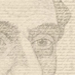 woodgrain image of abraham lincoln's eye