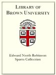 Customized digital bookplate for Edward North Robinson Sports Collection
