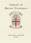 Customized digital bookplate for William L. Fichter Library Fund