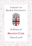 Brandon Cook, Class of 2008