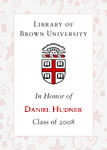 Daniel Hudner, Class of 2008