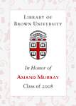 Amanda Murray, Class of 2008