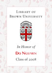 Do Nguyen, Class of 2008