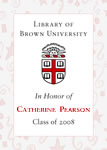 Catherine Pearson, Class of 2008