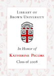 Katherine Pecore, Class of 2008