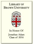 Jonathan Adam, Class of 2016