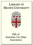 Customized digital bookplate for American Cut Glass Association