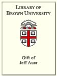 Customized digital bookplate for Jeff Auer