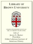 Customized digital bookplate for James G. Basker to the Lincoln Collection