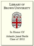 Arlando Jamal Battle, Class of 2012