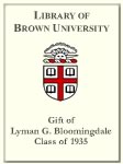 Customized digital bookplate for Lyman G. Bloomingdale, Class of 1935