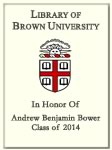 Andrew Benjamin Bower, Class of 2014