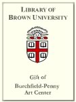 Customized digital bookplate for Burchfield-Penny Art Center