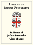 Joshua Buznitsky, Class of 2020