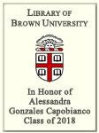 Alessandra Gonzales Capobianco, Class of 2018