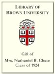 Customized digital bookplate for Mrs. Nathaniel B. Chase, Class of 1924