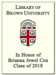 Brianna Jewel Cox, Class of 2018