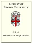 Customized digital bookplate for Dartmouth College Library