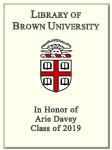 Arie Davey, Class of 2019