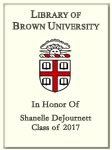 Shanelle DeJournett, Class of 2017