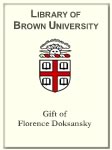 Customized digital bookplate for Florence Doksansky