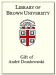 Customized digital bookplate for André Dombrowski 