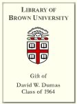 Customized digital bookplate for David W. Dumas, Class of 1964