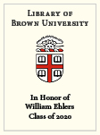 William Ehlers, Class of 2020