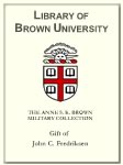 Customized digital bookplate for John C. Fredriksen to the Anne S. K. Brown Military Collection