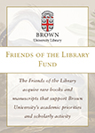 Customized digital bookplate for Friends of the Library Fund