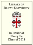 Nancy Fu, Class of 2018