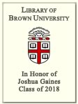 Joshua Gaines, Class of 2018