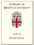 Customized digital bookplate for David Gansz