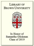 Samantha Glickman, Class of 2019