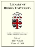 Customized digital bookplate for Tony Gould, Class of 1964, to the Lincoln Collection