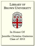 Jennifer Christine Gutierrez, Class of 2012