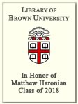 Matthew Haronian, Class of 2018