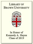 Kennedy A. Hayes, Class of 2019