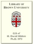 Customized digital bookplate for H. David Hibbitt, Ph.D. 1972