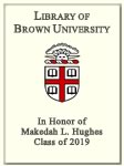 Makedah L. Hughes, Class of 2019