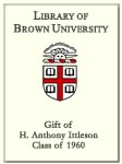 Customized digital bookplate for H. Anthony Ittleson, Class of 1960