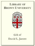 Customized digital bookplate for David L. Jarrett