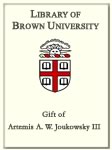 Customized digital bookplate for Artemis A. W. Joukowsky III