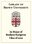 Bonheur Karigirwa, Class of 2020